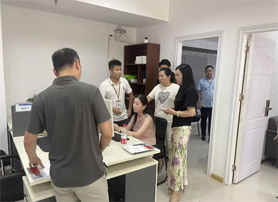 湖南外贸职业学院代表团访问湘潭矿山装备学院见习工作